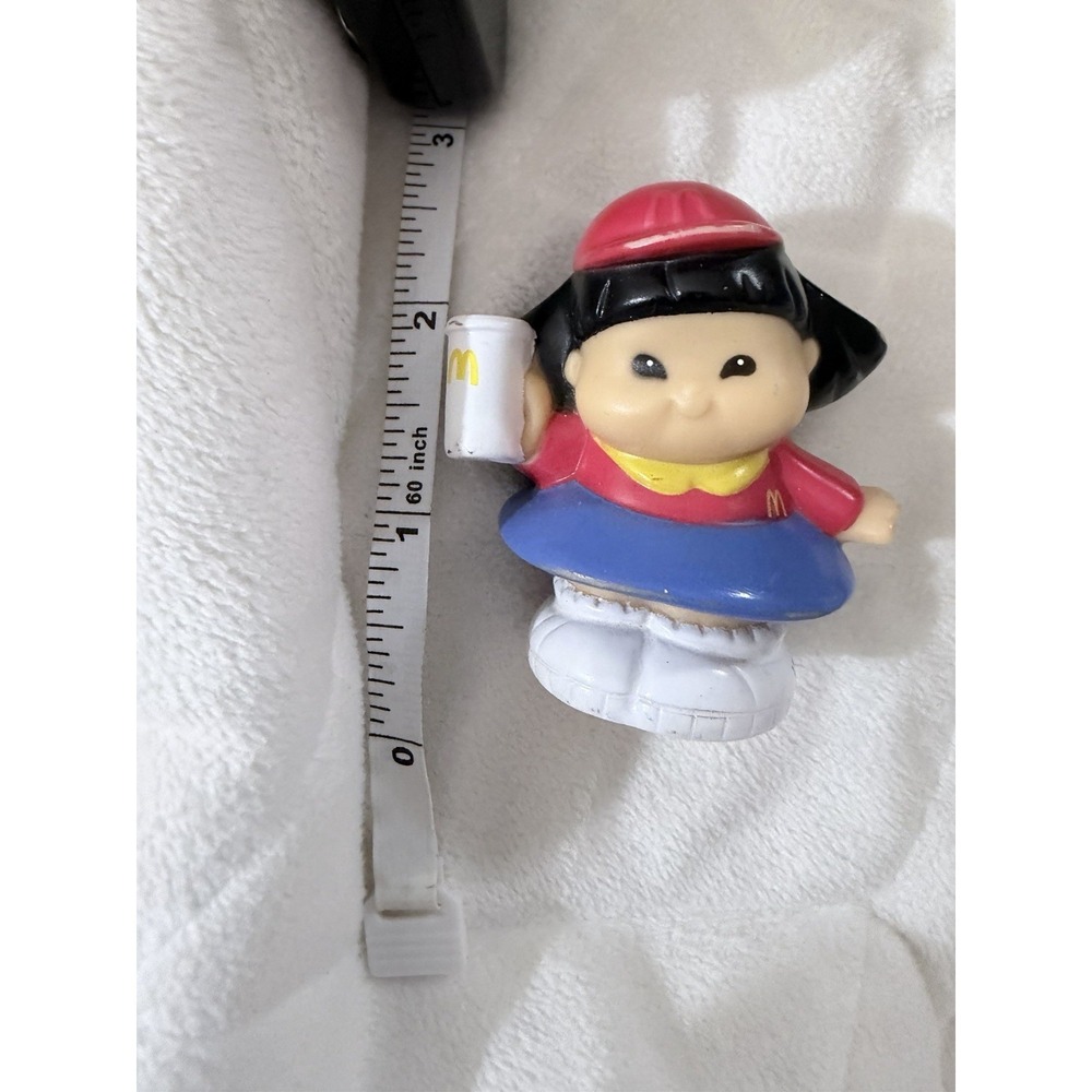 Fisher Price Little People SONYA LEE McDONALD'S GIRL Fast Food Worker